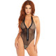LEG AVENUE TEDDY CON CREMALLERA TALLA UNICA