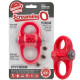 SCREAMING O ANILLO VIBRADOR YOGA ROJO