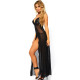 LEG AVENUE VESTIDO LARGO CON ABERTURA FRONTAL TALLA UNICA