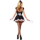 LE FRIVOLE 02169 DISFRAZ SIRVIENTA 2 PIEZAS S M