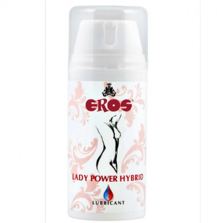 EROS LUBRICANTE HIBRIDO BASE AGUA SILICONA MUJER 100ML