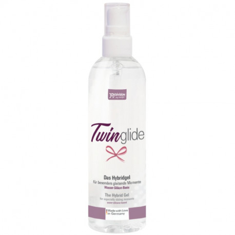 AQUAGLIDE TWINGLIDE LUBRICANTE BASE AGUA Y SILICONA 100 ML