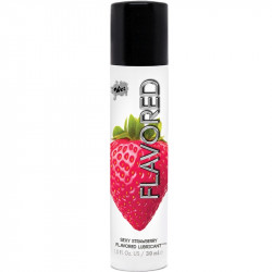 WET FLAVORED LUBRICANTE FRESAS 30 ML