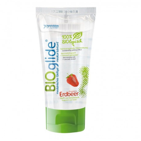 BIOGLIDE LUBRICANTE SABOR FRESA 80 ML
