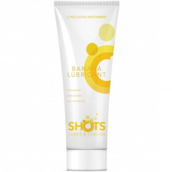 SHOTSLUBE LUBRICANTE BASE AGUA SABOR A PLATANO 100ML