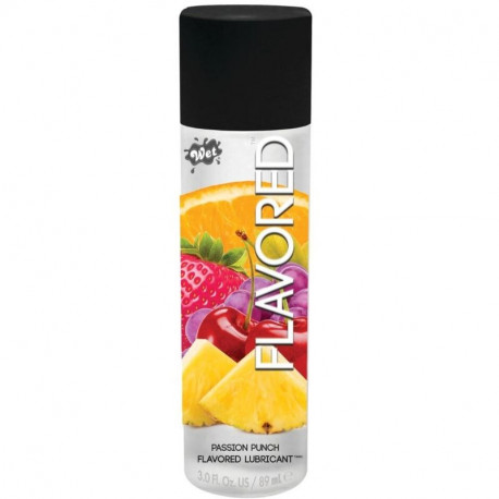 WET FLAVORED LUBRICANTE FRUTA DE LA PASION 89 ML