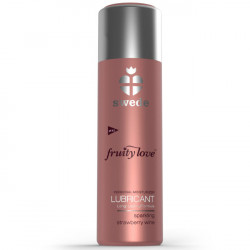 SWEDE FRUITY LOVE LUBRICANTE FRESAS CON CHAMPAGNE 100 ML