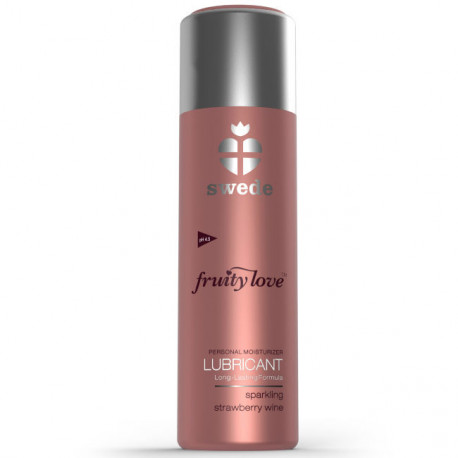 SWEDE FRUITY LOVE LUBRICANTE FRESAS CON CHAMPAGNE 100 ML