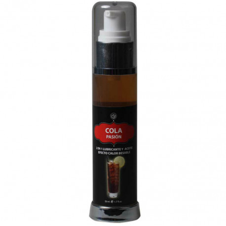 LUBRICANTE COMESTIBLE CALOR COLA 50 ML