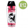SHUNGA TOKO AROMA LUBRICANTE FRESAS CON CAVA (X 12 UDS)