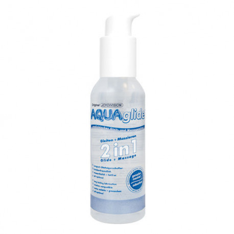 AQUAGLIDE 2 EN 1 LUBRICANTE MASAJE 125 ML