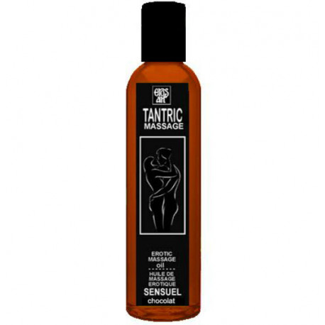 EROS ART ACEITE MASAJE TANTRICO NATURAL Y AFRODISiACO CHOCOLATE 200ML
