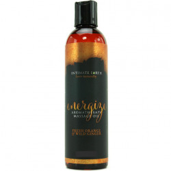 INTIMATE EARTH ACEITE MASAJE AROMATERAPIA NARANJA JENJIBRE 120ML