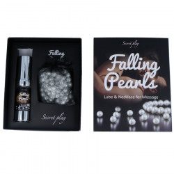 FALLING PEARLS LUBRICANTE Y COLLAR PARA MASAJE