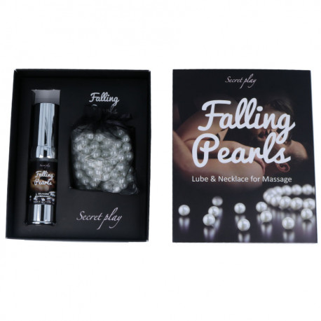 FALLING PEARLS LUBRICANTE Y COLLAR PARA MASAJE
