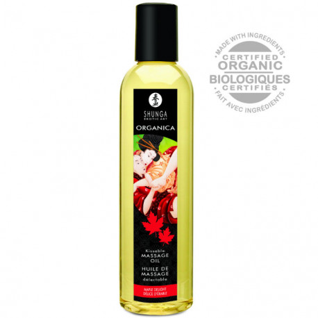 SHUNGA ACEITE MASAJE EROTICO ORGANICO DELICIA DE ARCE