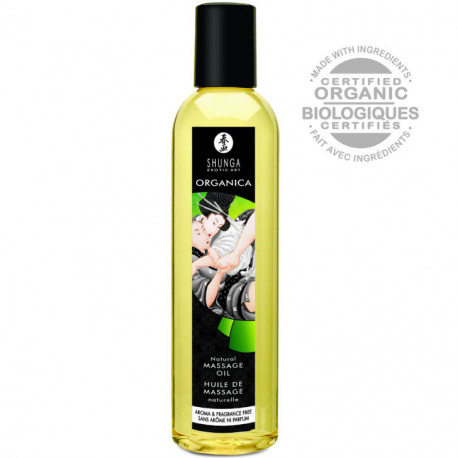 SHUNGA ACEITE MASAJE EROTICO ORGANICO NEUTRAL