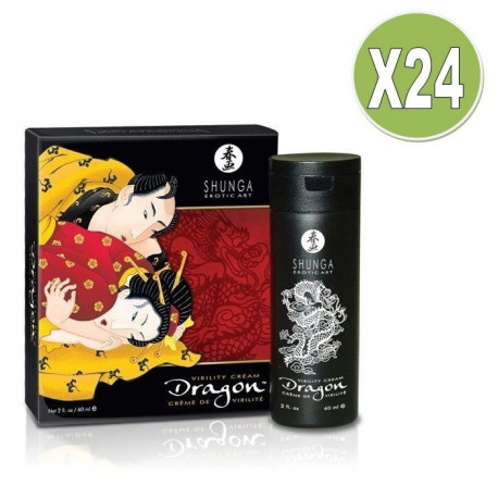 SHUNGA DRAGON CREMA POTENCIADORA DE LA ERECCION X 24UDS
