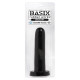 BASIX PENE DE GELATINA SMOOTHY 13 CM NEGRO