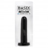 BASIX PENE DE GELATINA SMOOTHY 13 CM NEGRO