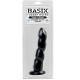 BASIX PENE DE GELATINA TWIST N SHOUT 17 CM NEGRO