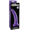 DILLIO DILDO CON VENTOSA 17.8 CM LILA