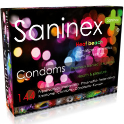 SANINEX HEAT BEACH PRESERVATIVOS 144 UDS