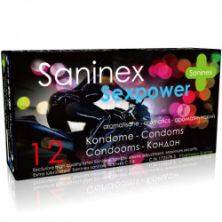 SANINEX CONDOMS SEX POWER 12 UDS