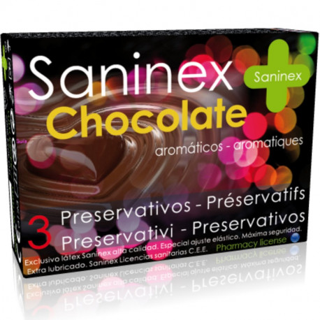 SANINEX CHOCOLATE PRESERVATIVOS AROMaTICOS 3 UDS