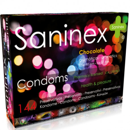 SANINEX CHOCOLATE PRESERVATIVOS AROMaTICOS 144 UDS