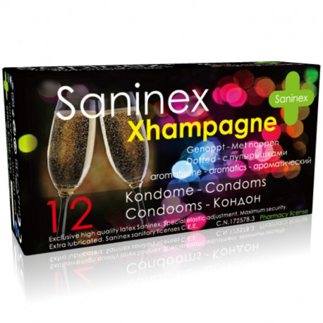 SANINEX XHAMPAGNE PRESERVATIVOS AROMaTICOS 12 UDS