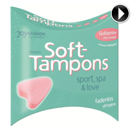 SOFT TAMPONS TAMPONES ORIGINALES LOVE 1UD