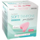 SOFT TAMPONS TAMPONES ORIGINALES MINI LOVE 3UDS