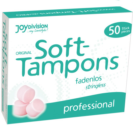 SOFT TAMPONS TAMPONES ORIGINALES PROFESSIONAL 50UDS