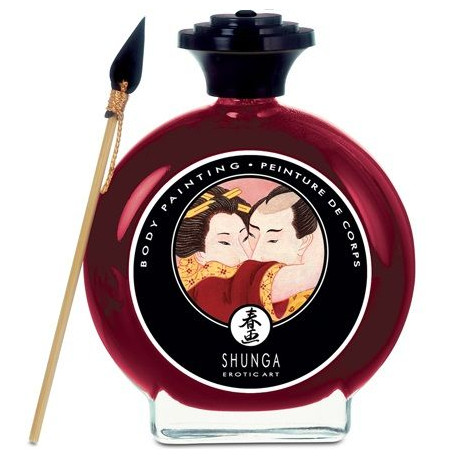 SHUNGA PINTURA CORPORAL DE FRESAS Y CHAMPAGNE