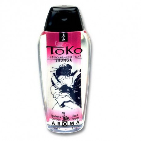 SHUNGA TOKO AROMA LUBRICANTE FRESAS CON CAVA