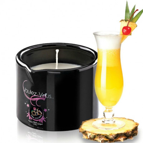 VOULEZ VOUS VELA DE MASAJE PINA COLADA 120ML