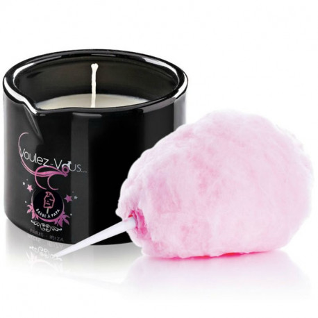 VOULEZ VOUS VELA DE MASAJE ALGODoN DE AZuCAR 120ML