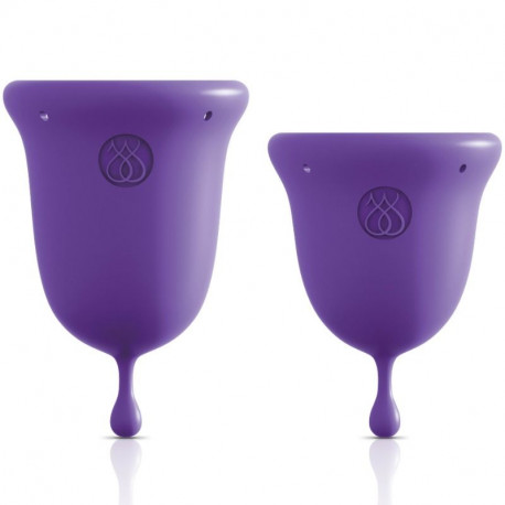 JIMMYJANE SET COPAS MENSTRUALES LILA