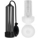 PUMP ADDICTED RX3 BOMBA ERECCIoN TRANSPARENTE CON MASTURBADOR