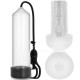 PUMP ADDICTED BOMBA ERECCIoN RX5 TRANSPARENTE CON MASTURBADOR