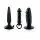 HUMPER BUTT PLUG ANAL  KIT SET BLACK