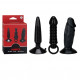 HUMPER BUTT PLUG ANAL KIT SET BLACK