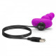 B VIBE TRIPLET ANAL CONTROL REMOTO BEADS ROSA