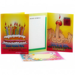 TARJETA GIGANTE TARTA C PRESERVATIVO