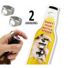 DOS ANILLOS ABRIDOR DE BOTELLA HAPPY HOUR