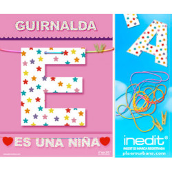 GUIRNALDA ES UNA NINA Cartulina 220gr