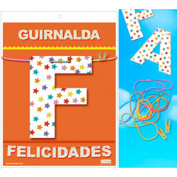 GUIRNALDA FELICIDADES CARTULINA 220gr