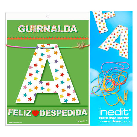 GUIRNALDA FELIZ DESPEDIDA Cartulina 220gr