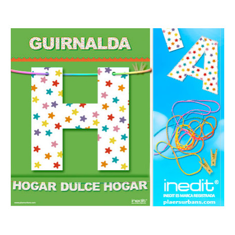 GUIRNALDA HOGAR DULCE HOGAR Cartulina 220gr